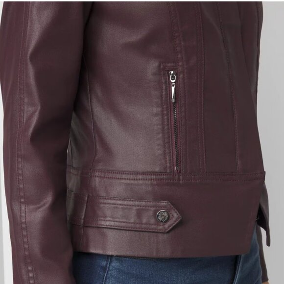 NWT chic biker jacket WHBM 10 P - Picture 3 of 8